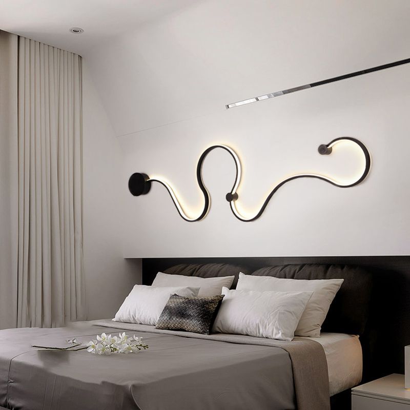 Metal Wall Sconce Lighting Modern Style LED Wall Mounted Lighting