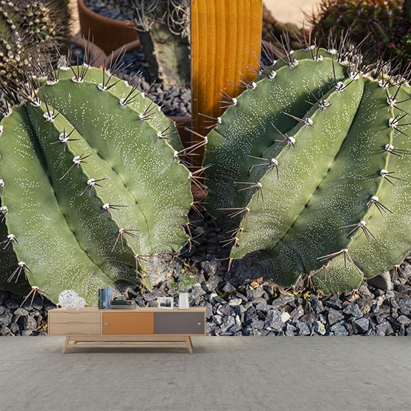 Houseplant Simple Mural for Living Room Bedroom Wall Decor, Made to Measure