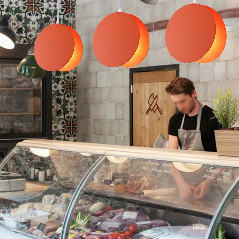 Moderne minimalistische Makromakaroon -Anhänger Hanges Hanglampe für Esszimmer