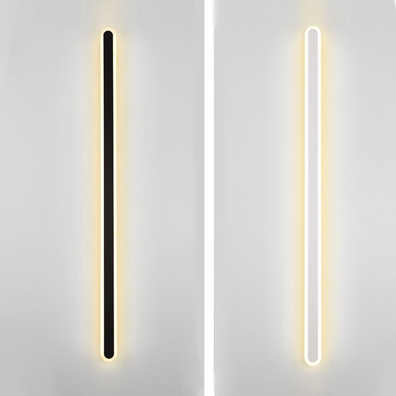 Lineare Schatten Metallwandbeleuchtung modern