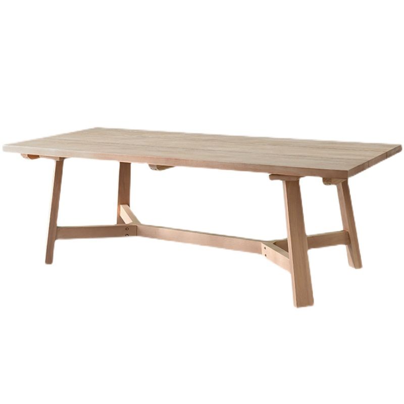 Modern 1/2/4/5/6 Pieces Dining Set with Solid Wood Dining Table and Chairs Furniture