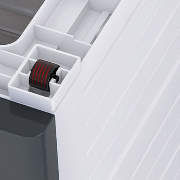 Contemporary Bedroom Wardrobe Plastic Drawers Storage Armoire