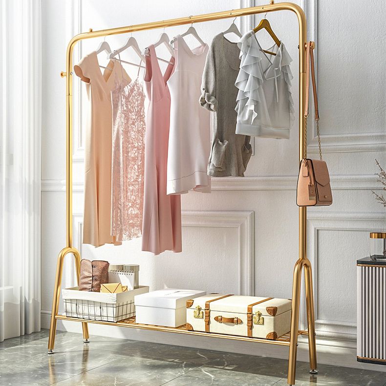 Contemporary Style Wardrobe Metal Bedroom Wardrobe Closet With Shelf