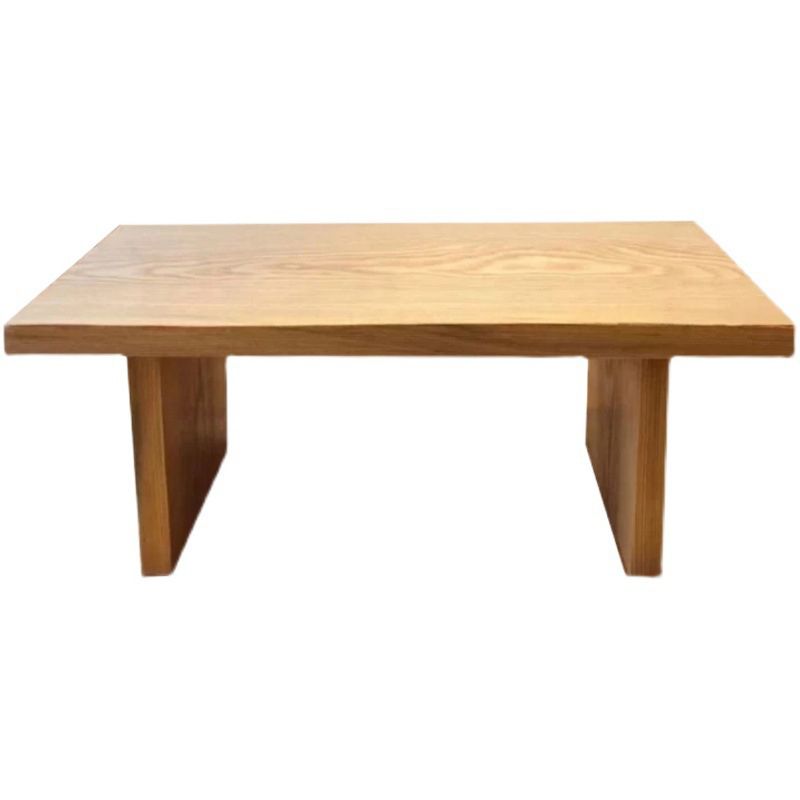 Scandinavian Sled Coffee Cocktail Table in Pine Wood Coffee Table