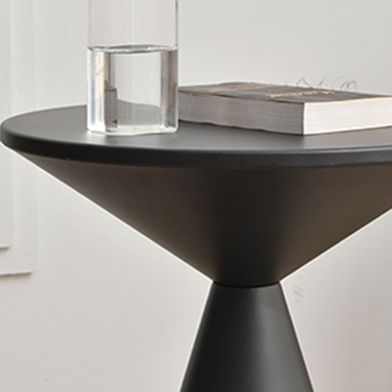 Mid-Century Modern Iron Coffee Table Pedestal Cocktail Table for Home