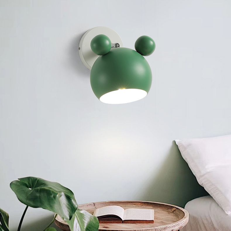 Metall einzigartige Wandleuchten moderne nordische Macarons Einlichtwandmontiertes Licht