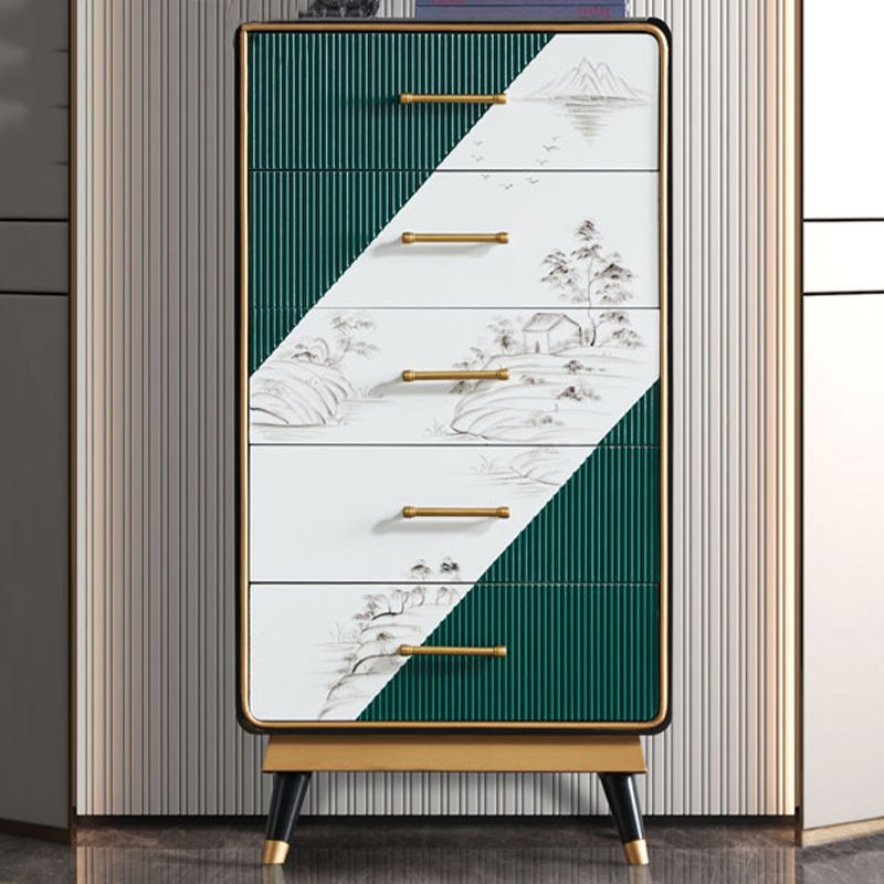 Luxury Style Side Board Sintered Stone Home Storage Sideboard