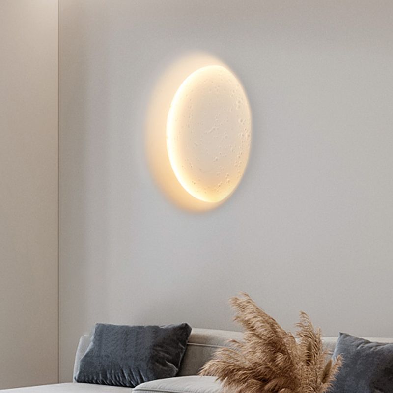 Single Modern Wall Light Sconce Stone LED Wall Mounted Light