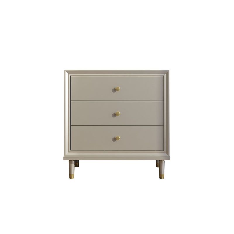 Contemporary Horizontal Double Dresser Cherry Wood Storage Dresser for Bedroom