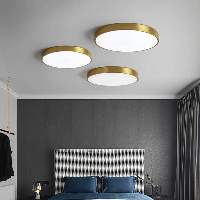 Circular Flush Mount Light Fixture Modern Acrylic Flush Mount