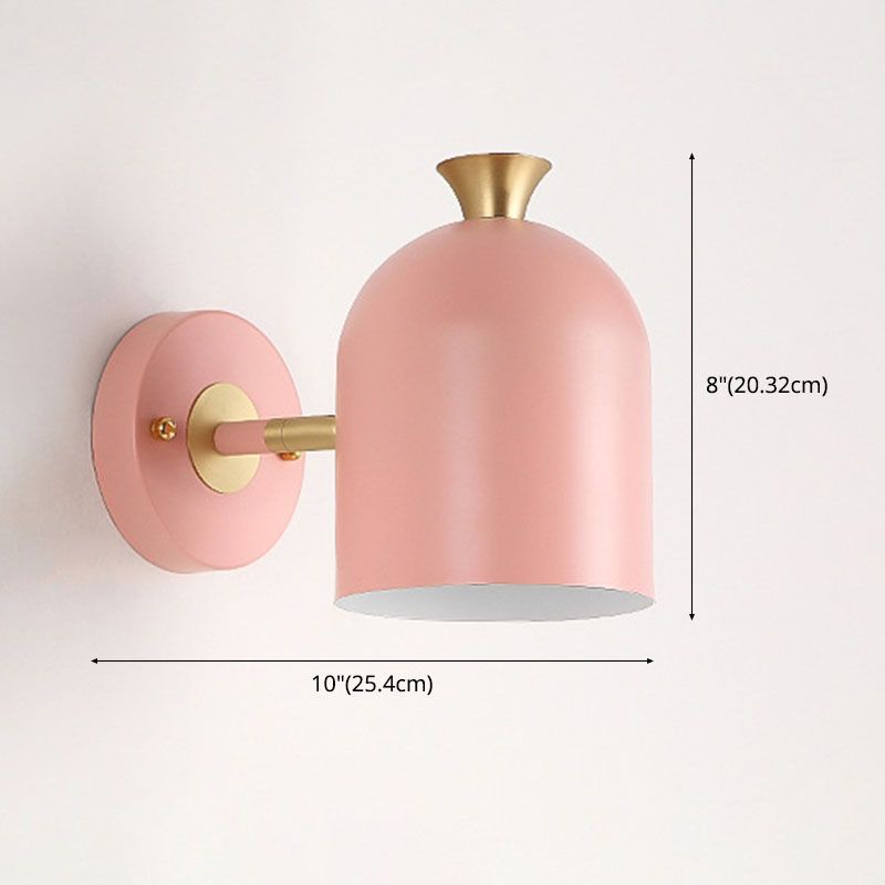 Nordische moderne 1-Licht-Aluminium-Wandleuchte Wandleuchte Wandlampe für Kinderzimmer