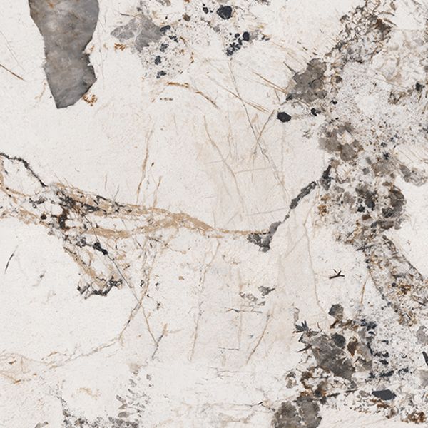 Dining Room Set Contemporary with Sintered Stone Dining Table and Cushion Chairs