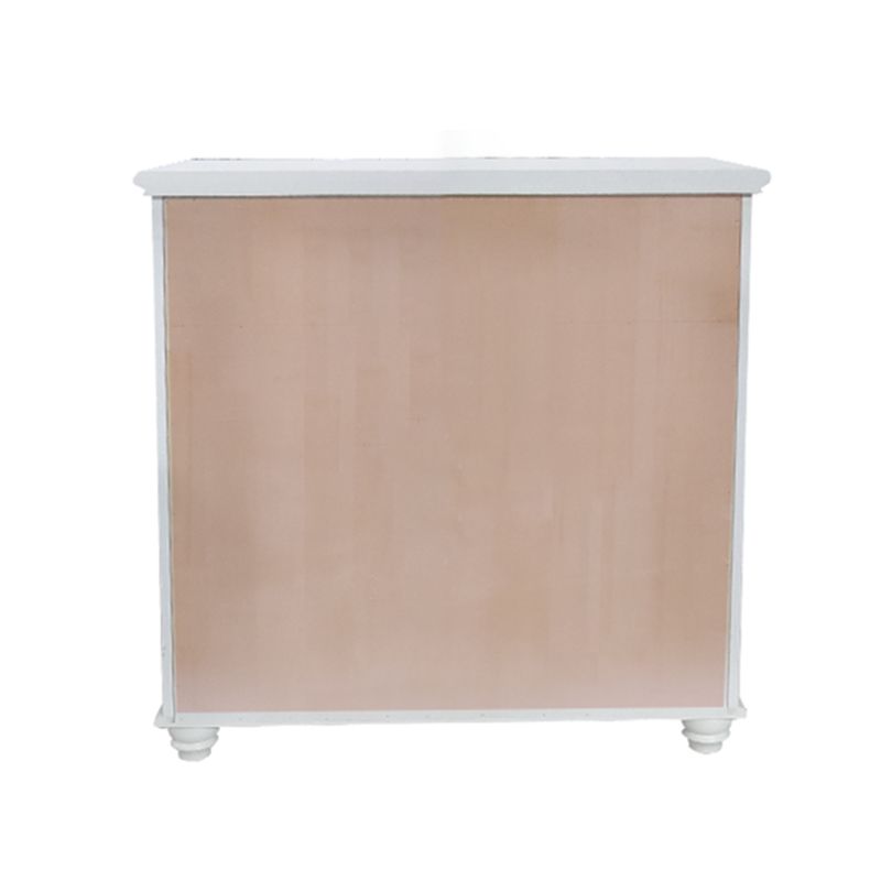 17.55-inch Width Storage Chest Modern Solid Wood Storage Chest Dresser