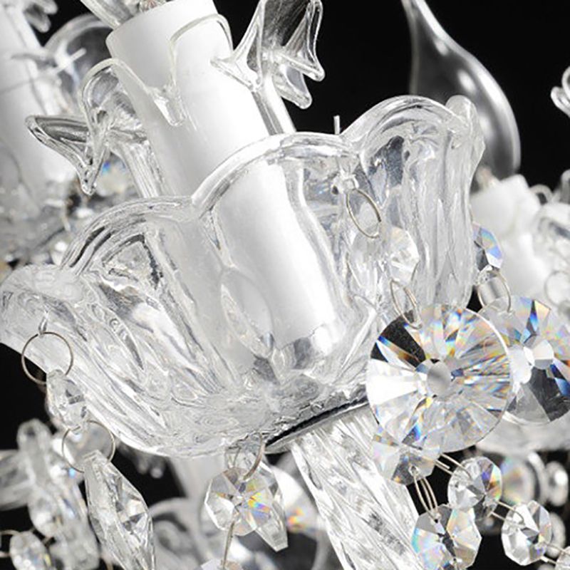 Nordic Style Chandelier Light Postmodern Style Crystal Pendant Lights for Living Room