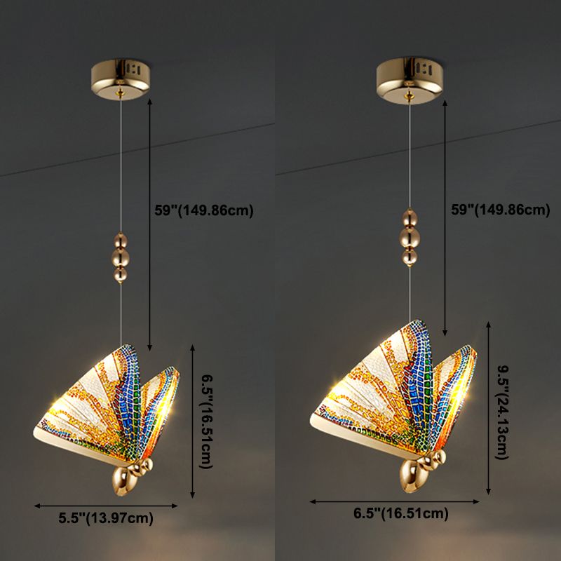 Luminaire suspendu créatif métal.