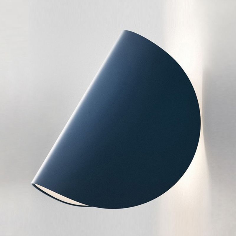 Minimalist Swivel Wall Sconce Macaron Curve Wall Light Fixture