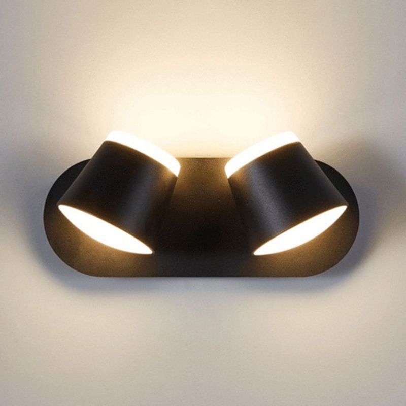 Modern Minimalist Style Cone Wall Lighting Fixtures Aluminum Wall Sconces for Living Room