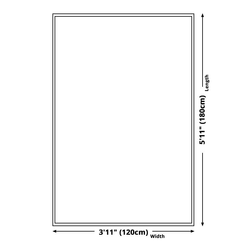 Schwarz -Weiß -geometrischer Teppich mit Linien und Dreiecken Südwesttier -Friendly -Bereich für Wohnzimmer