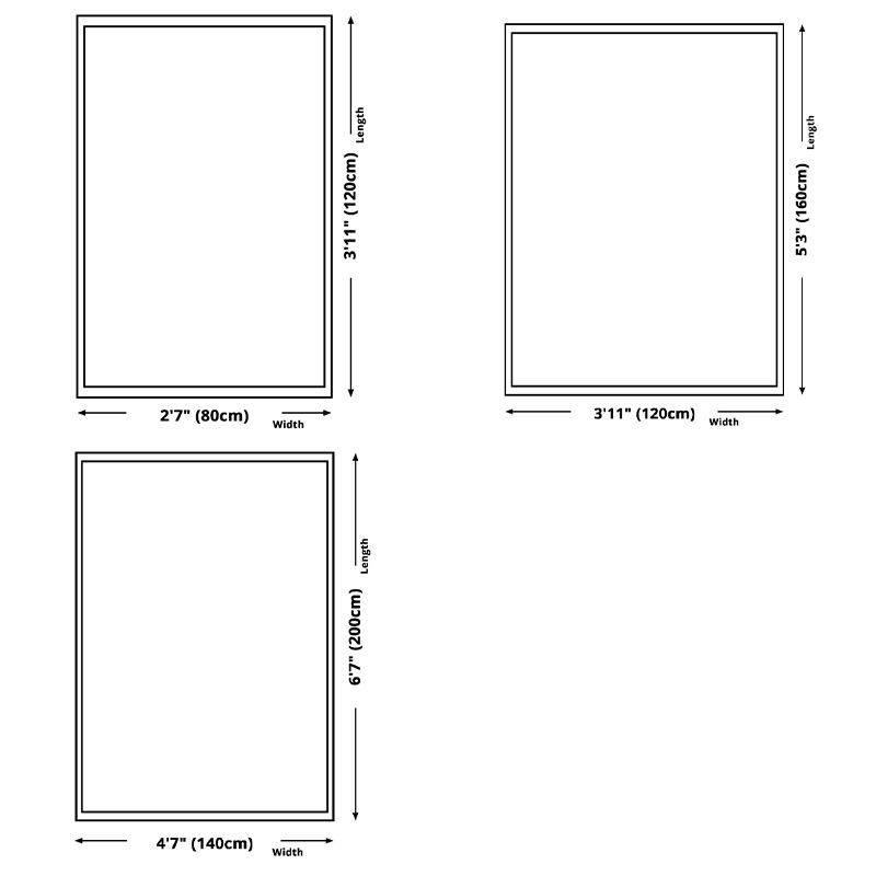 Yellow Modern Rug Blending Graphic Rug Non-Slip Backing Rug for Living Room