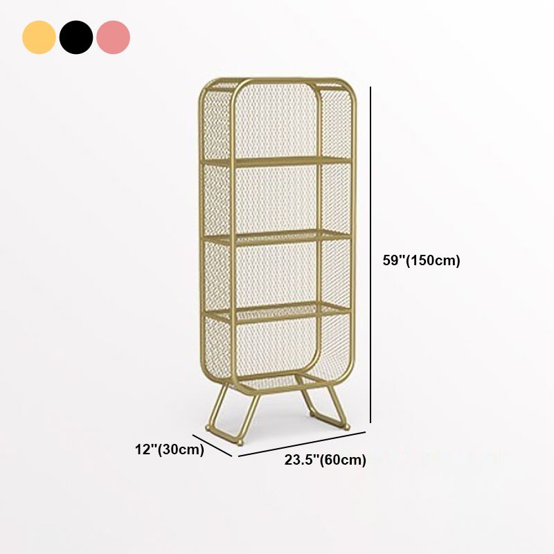 Industrial Standard Bücherregal zeitgenössischer Metall geschlossener Bücherregal