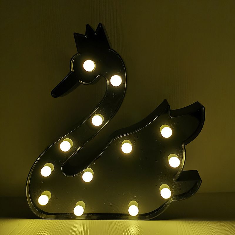 Fruit and Animal Baby Room Night Light Plastic LED Minimalist Nightstand Lighting