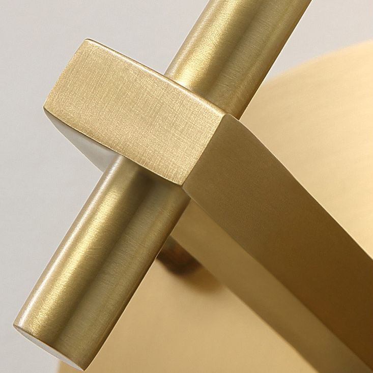 Luz nórdica estilo extravagante extravagante iluminación de pared global cristal 1 apliques de luz