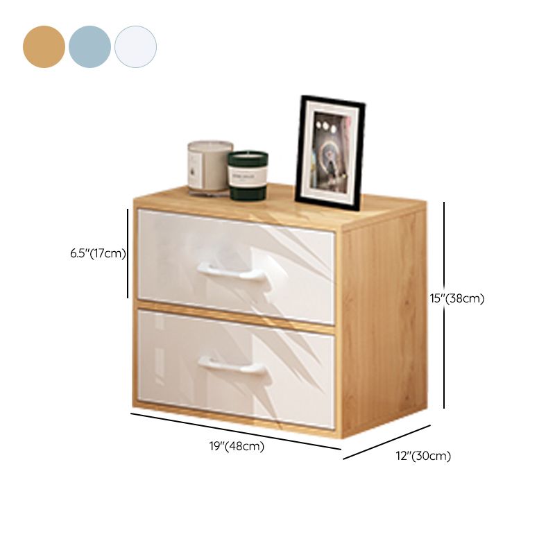 Contemporary Wood Storage Cabinet Modern Drawers Included Accent Chest