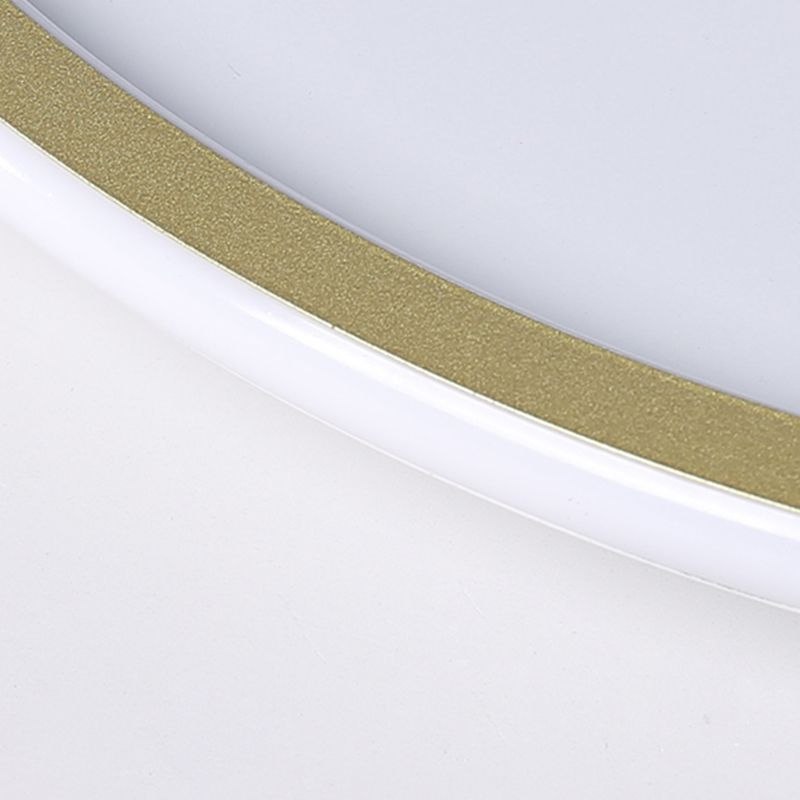 Kreis Close to Ceiling Lighting Einfache-Stil LED Aluminium in der Nähe von Deckenlampe