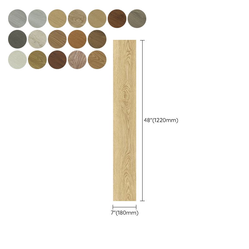 Peel and Stick PVC Flooring Matte Wood Effect Vinyl Flooring for Living Room