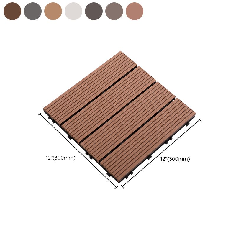 11.8"×11.8" Laminate Floor Fade Resistant Fire Resistant Laminate Flooring