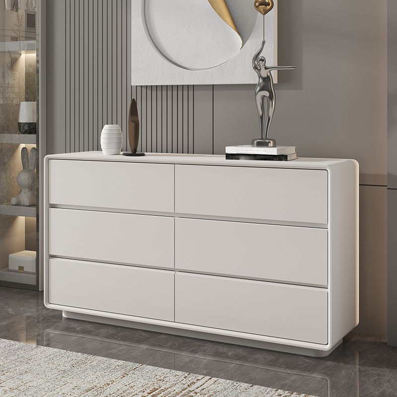 Contemporary Storage Chest Dresser Wooden Dresser with Drawers