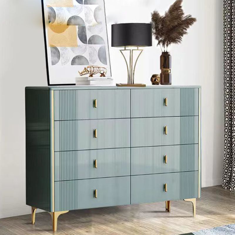 15.6-inch Width Glam Storage Chest Stone Storage Chest Dresser