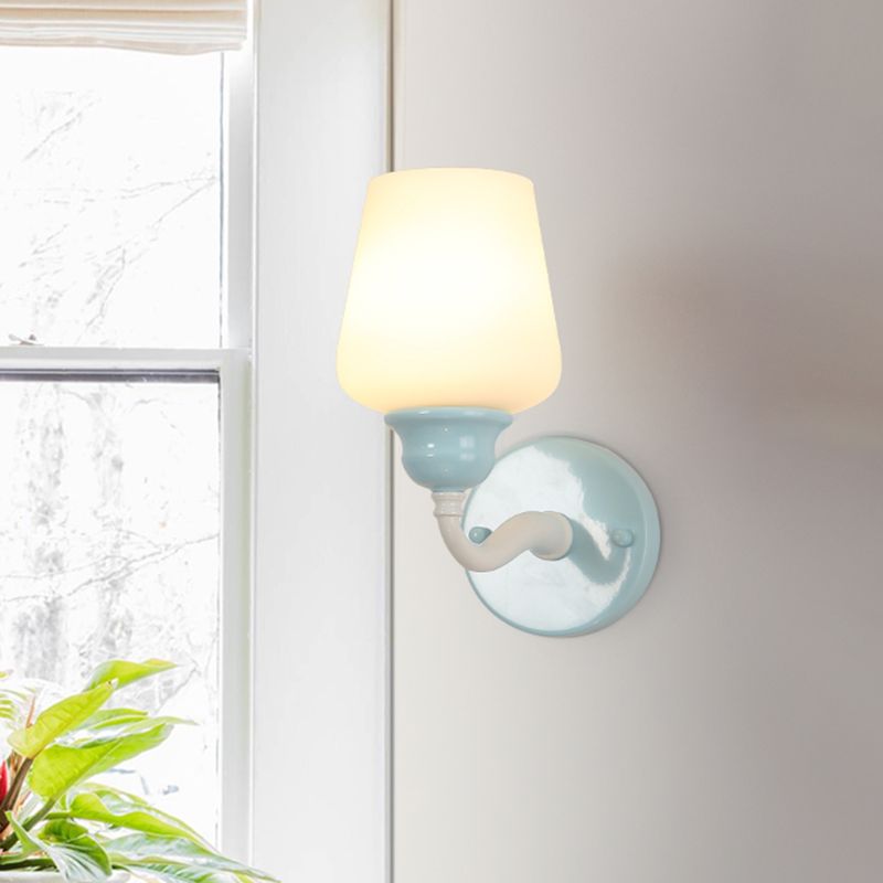 Ciel bleu single the wall wall lampe campagne