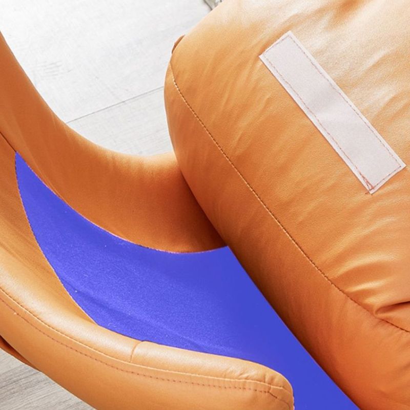 Modern Leather Rocking Chair with Ottoman Rocker Chair for Living Room