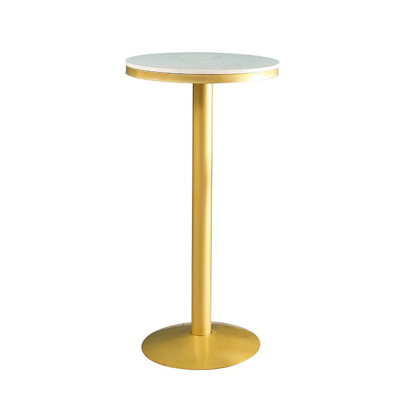 Glam 1/2/3 Pieces Sintered Stone Bar Table Set Fixed Table Counter Set