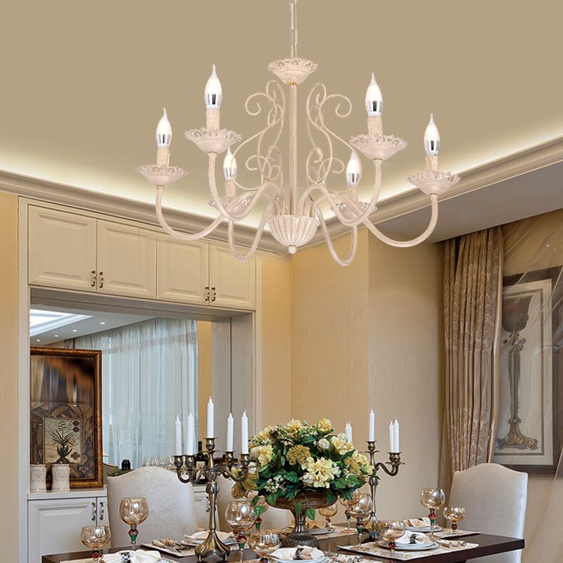 Traditional Style Unique Chandelier Lights Metal Pendant Light Fixtures