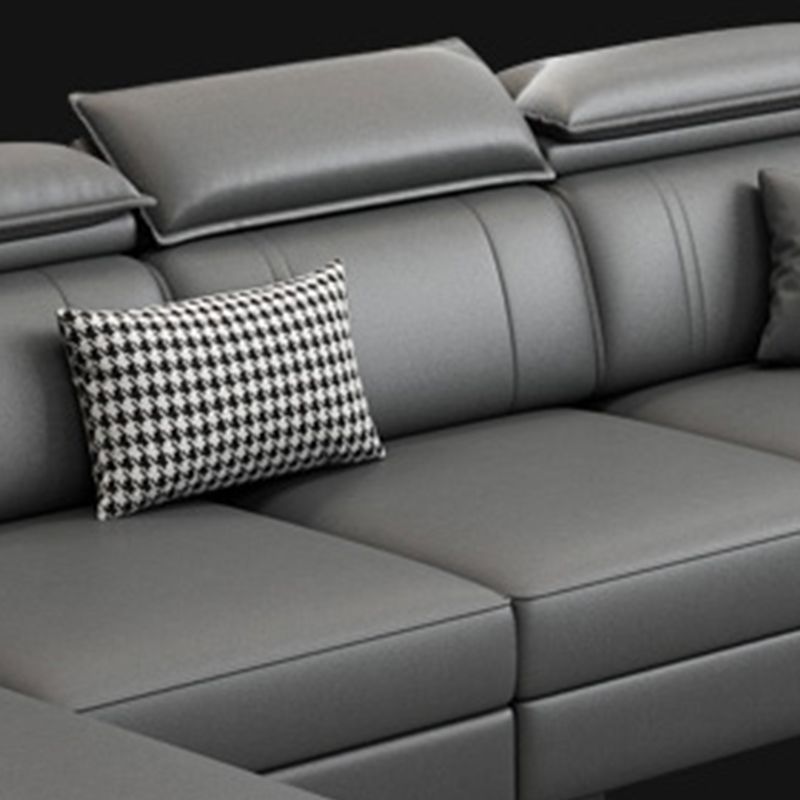 Nordic Stationary with Storage Living Room Recessed Arm Cushions Settee