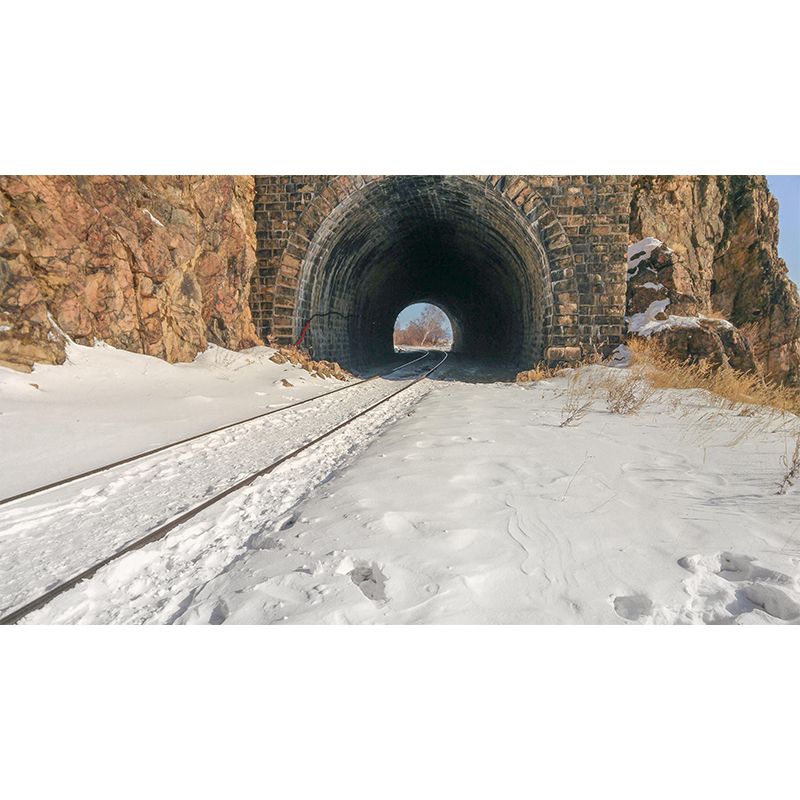 Modern Style Spatial Extension Mural Mildew Resistant Wallpaper for Decoration