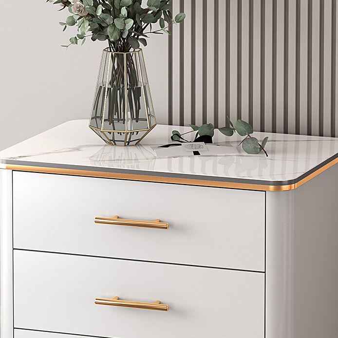 Contemporary Storage Chest Manufactured Wood Dresser with 3/4/5 Drawers