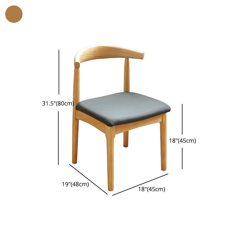 2/3/4/5/7 PCs Modernes Esset mit Rechtecktisch und Holzstühlen Dinette Set