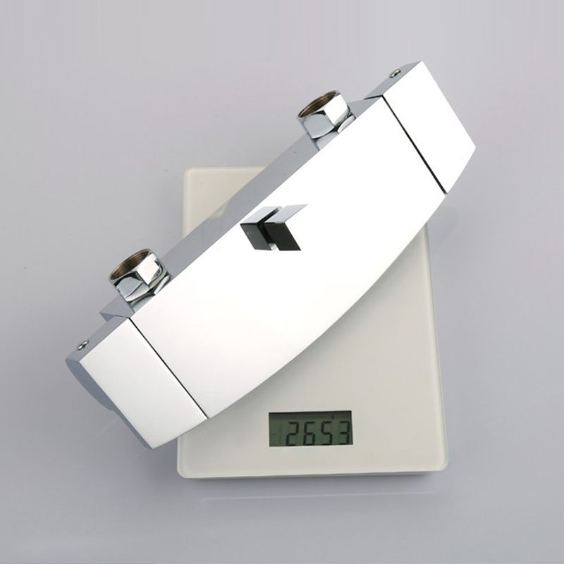 Wall Mounted Metal Freestanding Tub Filler Two Handles Freestanding Faucet