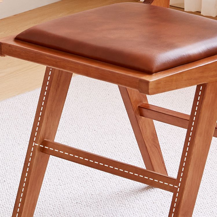 Contemporary Indoor Solid Wood King Louis Back Side Dining Chair