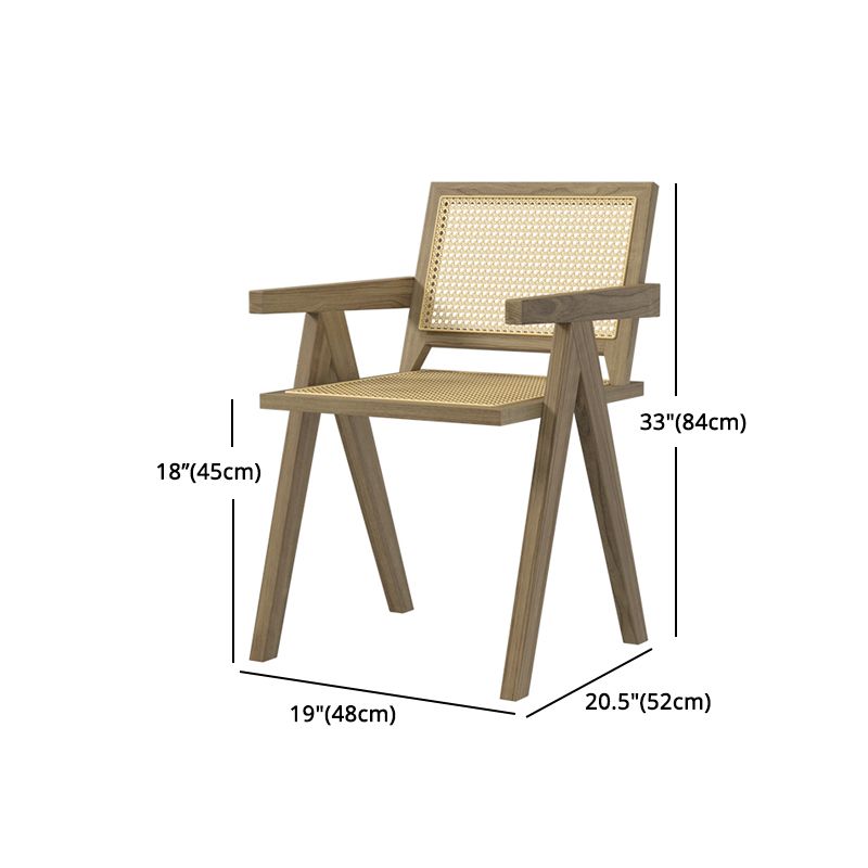Ensemble de table à manger en bois massif moderne 1/3/4/7 avec chaises en bois ensemble pour la cuisine
