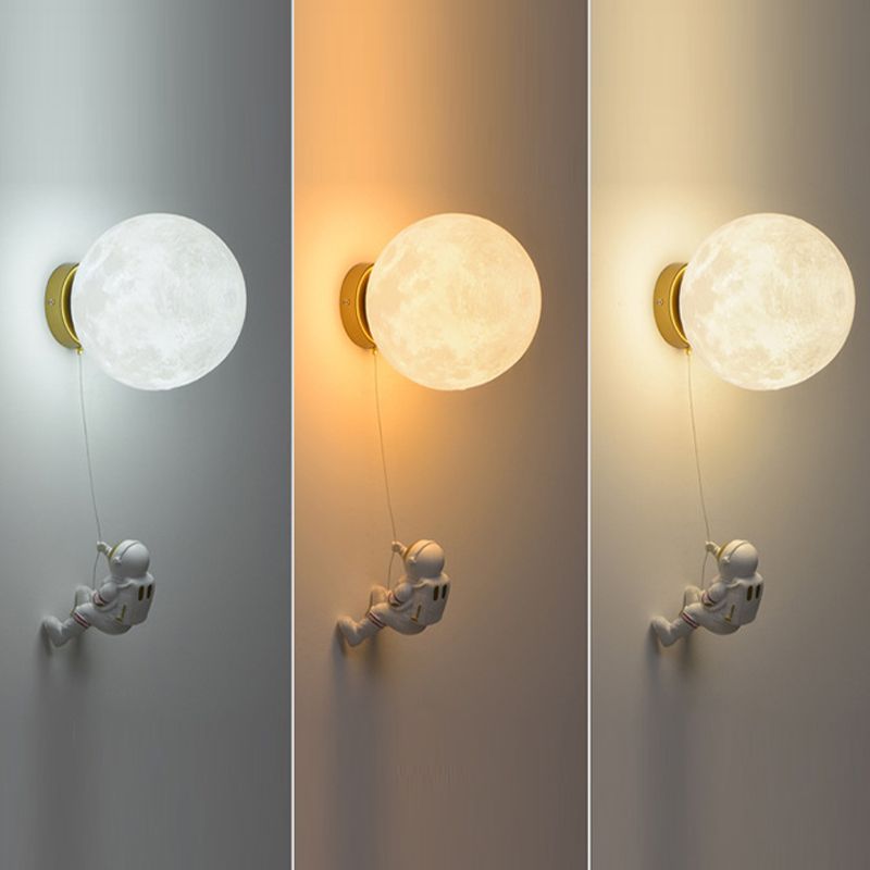 Contemporary Globe Sconce Lights Glass 1 Light Wall Lighting Fixtures
