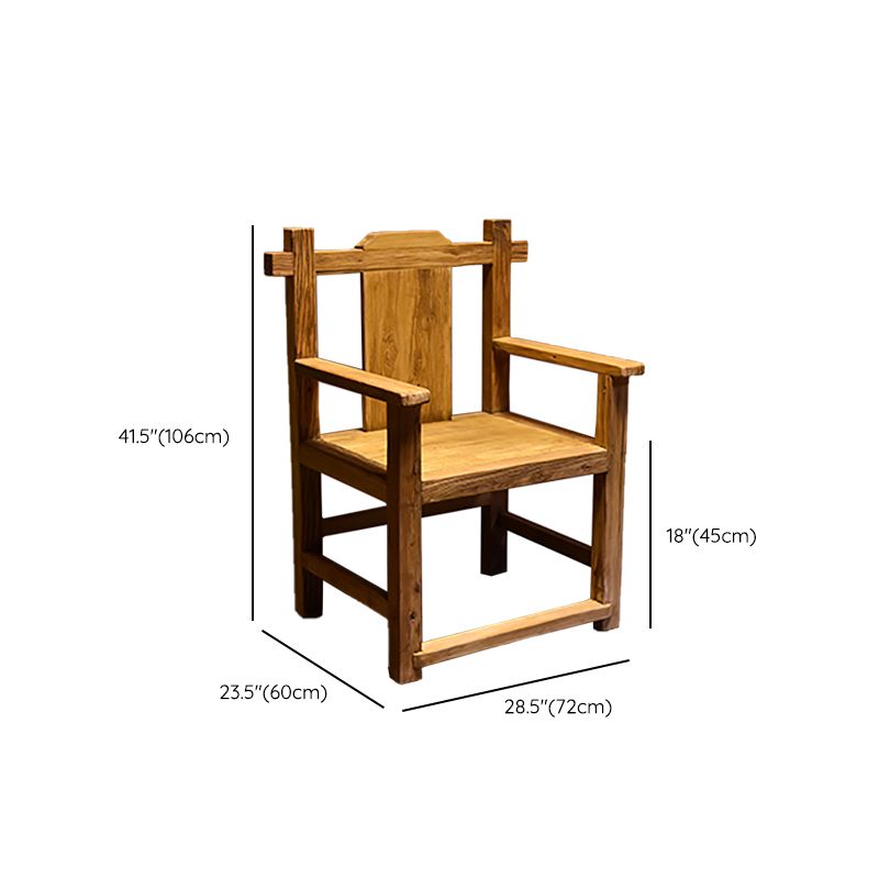 Dining Room Footrest Dining Chair Home Solid Wood Dining Chair