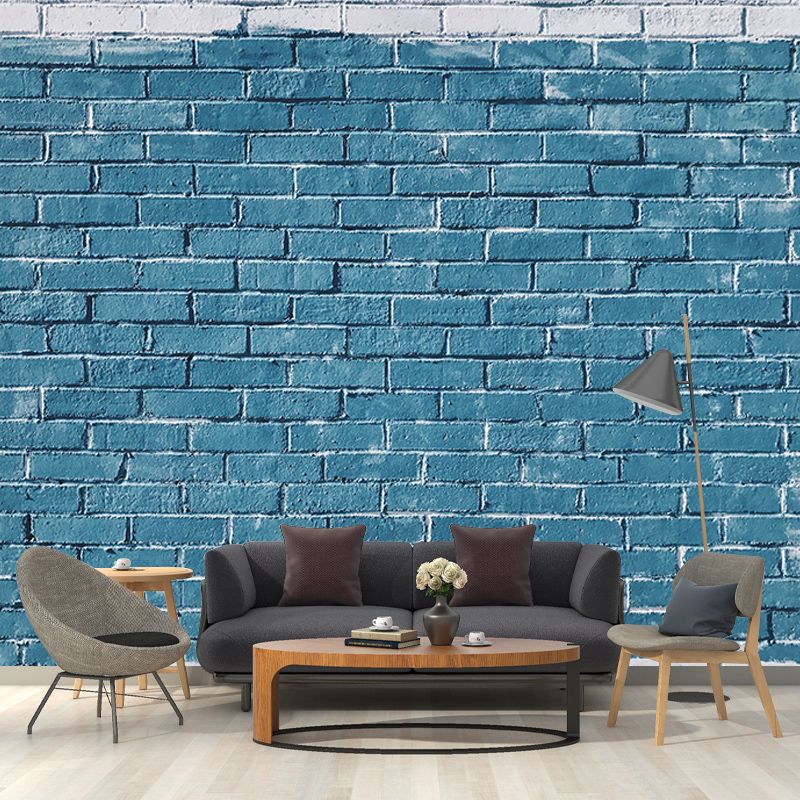 Modern Photography Mural Wallpaper Brick Wall Indoor Wall Mural