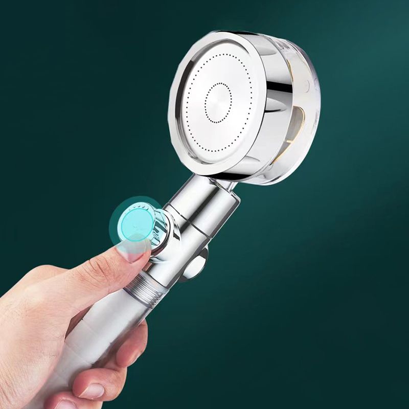 Adjustable Shower Head Modern Round Shower Combo with Single Setting