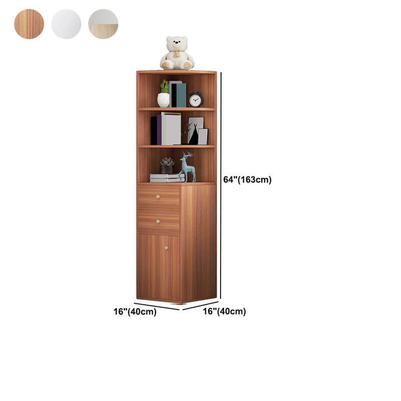 Modern Accent Chest with Drawer Rectangle Water Proof Chest with 1 Door