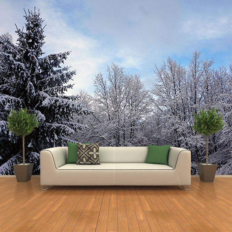 Bedroom Wall Mural Modern Forest Decorative Eco-friendly Wall Covering