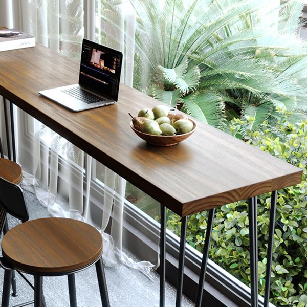 1/4/5 Pieces Pub Table Set Modern Solid Wood Counter Height Set